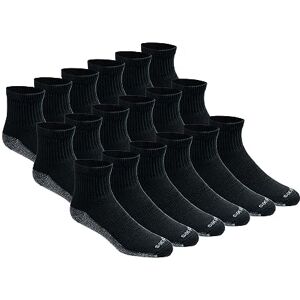I11740 Dickies Men's Dri-Tech Moisture Control Quarter Socks (6, 12, 18 Pairs), Black (18 Pairs), Large I11740 Dickies Men's Dri-Tech Moisture Control Quarter Socks (6, 12, 18 Pairs), Black (18 Pairs), Large