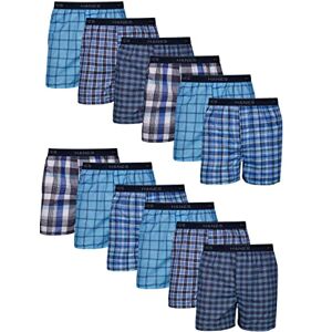 841B12 Hanes Męska bielizna, bokserki, bez metki, odsłonięty pas, dostępne w wielopakach, XXL 841B12 Hanes Męska bielizna, bokserki, bez metki, odsłonięty pas, dostępne w wielopakach, XXL