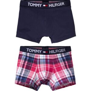 Tommy Hilfiger Bokserki męskie, Niebieski (409 Peacoat/Check), 54 Tommy Hilfiger Bokserki męskie, Niebieski (409 Peacoat/Check), 54