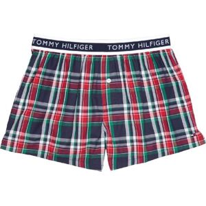 Tommy Hilfiger Męskie bokserki Conrad Woven Boxer/1U87901532, Niebieski (409 Peacoat/Check), 48 Tommy Hilfiger Męskie bokserki Conrad Woven Boxer/1U87901532, Niebieski (409 Peacoat/Check), 48