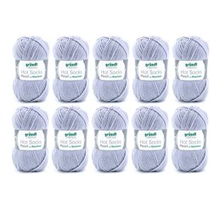 120 Gründl Hot Socks Pearl uni włóczka do robienia na drutach (przytulnie miękka wełna na skarpety z 75% wełny merynosów, 20% poliamid, 5% kaszmir, 50 g/200 m, grubość drutów: 2,5 – 3, 10 x 50 g), 120 Gründl Hot Socks Pearl uni włóczka do robienia na drutach (przytulnie miękka wełna na skarpety z 75% wełny merynosów, 20% poliamid, 5% kaszmir, 50 g/200 m, grubość drutów: 2,5 – 3, 10 x 50 g),