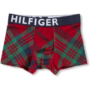 Tommy Hilfiger Męskie bokserki Chad Boyshort/1U87901845, Czerwony (888 Chili Pepper/Check), 54 Tommy Hilfiger Męskie bokserki Chad Boyshort/1U87901845, Czerwony (888 Chili Pepper/Check), 54
