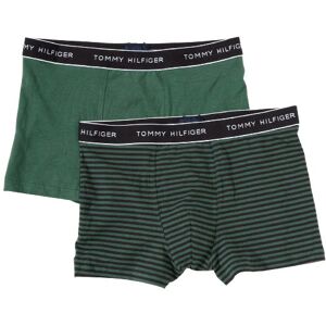 Tommy Hilfiger Underwear Let 2-pak chłopięce szorty 1U8AD00295 bielizna/szorty męskie, Zielony (Dark Green-pt/Stripe-eur), 48 Tommy Hilfiger Underwear Let 2-pak chłopięce szorty 1U8AD00295 bielizna/szorty męskie, Zielony (Dark Green-pt/Stripe-eur), 48