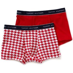 Tommy Hilfiger Underwear Clarkston 2-pak chłopięcy szorty 1U8AD00303 bielizna/szorty męskie, Czerwony (Tango Red), 54 Tommy Hilfiger Underwear Clarkston 2-pak chłopięcy szorty 1U8AD00303 bielizna/szorty męskie, Czerwony (Tango Red), 54