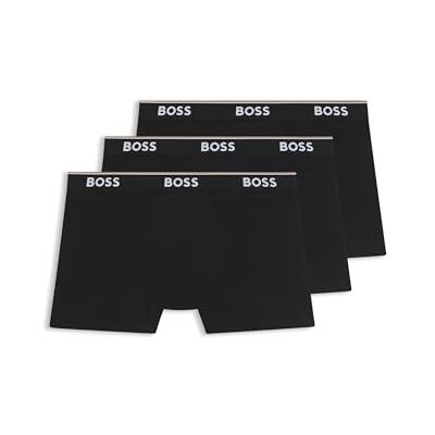 50475282 BOSS Bokserki męskie, 3 sztuki w opakowaniu, New Black001, XXL 50475282 BOSS Bokserki męskie, 3 sztuki w opakowaniu, New Black001, XXL
