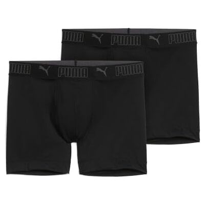 701210961-001-020 PUMA Bokserki męskie (2 sztuki), Czarny, M 701210961-001-020 PUMA Bokserki męskie (2 sztuki), Czarny, M