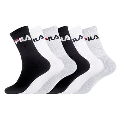 Fila Mężczyźni Am/Tnx6 Skarpetki, Wielokolorowy, 43-46 EU Fila Mężczyźni Am/Tnx6 Skarpetki, Wielokolorowy, 43-46 EU