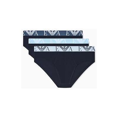 EM000258 EMPORIO ARMANI Męskie majtki 3-pak, AR.BLU/AR.BLU/AR.BLU, L EM000258 EMPORIO ARMANI Męskie majtki 3-pak, AR.BLU/AR.BLU/AR.BLU, L