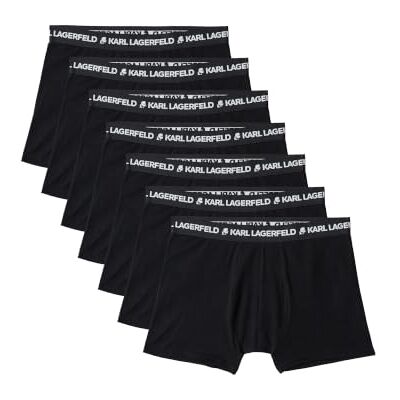 A1M47010 Karl Lagerfeld B.V Logo Trunk Set (7 sztuk), czarny, M A1M47010 Karl Lagerfeld B.V Logo Trunk Set (7 sztuk), czarny, M