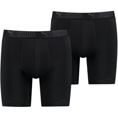 701210963 Puma Sportowe bokserki z mikrofibry, czarne, rozmiar S 701210963 Puma Sportowe bokserki z mikrofibry, czarne, rozmiar S