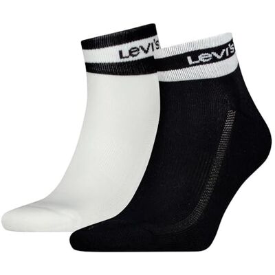 701226933 Levi's Quarter skarpety uniseks, 2 sztuki 701226933 Levi's Quarter skarpety uniseks, 2 sztuki