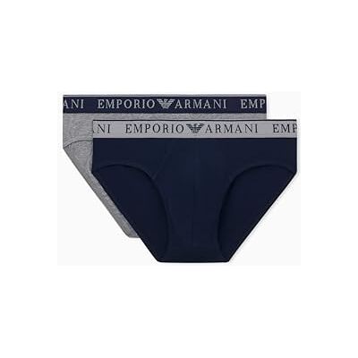 EM000251 EMPORIO ARMANI Męskie majtki Endurance, 2-pak, niebieskie, S, NIEBIESKI, S EM000251 EMPORIO ARMANI Męskie majtki Endurance, 2-pak, niebieskie, S, NIEBIESKI, S