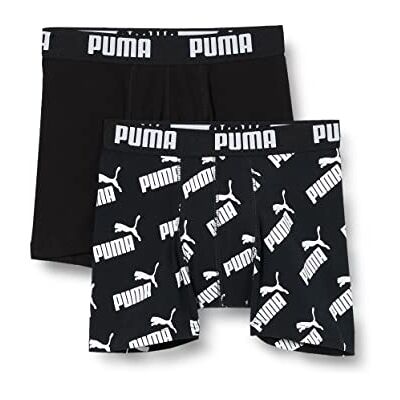 701210971 PUMA Bokserki chłopięce (2 sztuki), Czarny, 176 701210971 PUMA Bokserki chłopięce (2 sztuki), Czarny, 176
