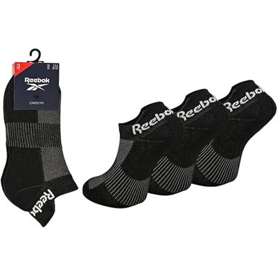 SE356P-LC-BL-43-PACK OF 3 Reebok Sportowe Essentials Low Cut Skarpety dla dorosłych Unisex (3 sztuki) SE356P-LC-BL-43-PACK OF 3 Reebok Sportowe Essentials Low Cut Skarpety dla dorosłych Unisex (3 sztuki)
