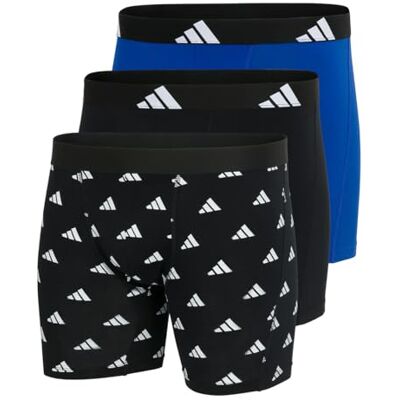4AM004 adidas Bielizna Mężczyźni Adidas Herren Unterwäsche Boxershorts 3er Pack Boxer Brief (3pk) Active Flex Cotton (3 w zestawie) 4AM004 adidas Bielizna Mężczyźni Adidas Herren Unterwäsche Boxershorts 3er Pack Boxer Brief (3pk) Active Flex Cotton (3 w zestawie)