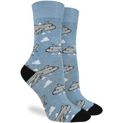 3287 Good Luck Sock Damskie skarpetki z marihuaną, dla dorosłych, Jumbo Jet Airplane Pilot, Rozmiar uniwersalny 3287 Good Luck Sock Damskie skarpetki z marihuaną, dla dorosłych, Jumbo Jet Airplane Pilot, Rozmiar uniwersalny