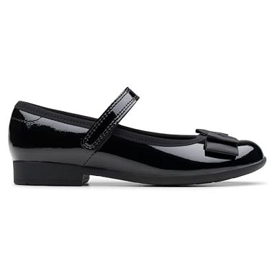 261428506 Clarks Baleriny dziewczęce Scala Tap K zamknięte, Czarny Black Pat Black Pat Black Pat, 31 EU 261428506 Clarks Baleriny dziewczęce Scala Tap K zamknięte, Czarny Black Pat Black Pat Black Pat, 31 EU