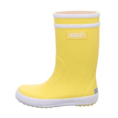 NB129 Aigle Lolly Pop 2 buty przeciwdeszczowe, Żółty Biały, 32 EU NB129 Aigle Lolly Pop 2 buty przeciwdeszczowe, Żółty Biały, 32 EU