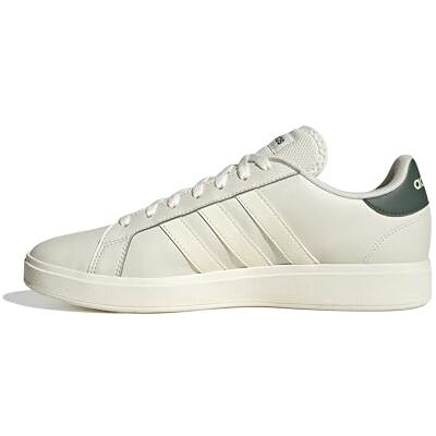 LIT50 adidas Mężczyźni Grand Court Base 2.0 Shoes, orbit grey/off white/legend ivy, 37 1/3 EU LIT50 adidas Mężczyźni Grand Court Base 2.0 Shoes, orbit grey/off white/legend ivy, 37 1/3 EU