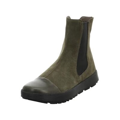 3-000993 Think! Damskie botki Comoda bez chromu, garbowane, ekologiczne, Chelsea, Olive Kombi 7000, 42 EU 3-000993 Think! Damskie botki Comoda bez chromu, garbowane, ekologiczne, Chelsea, Olive Kombi 7000, 42 EU