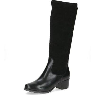 9-25531-45 Caprice Damskie buty do kolan, , Black Comb, 39 EU, czarny Comb, 39 EU 9-25531-45 Caprice Damskie buty do kolan, , Black Comb, 39 EU, czarny Comb, 39 EU