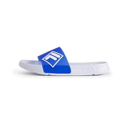 FFM0410 FILA Męskie sandały Morro Bay Lugo Slide, Pałac Blue White, 46 EU FFM0410 FILA Męskie sandały Morro Bay Lugo Slide, Pałac Blue White, 46 EU
