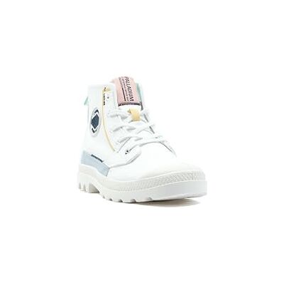 99183 Palladium Damen Pampa Underlayer Sneaker, biały, 40 EU 99183 Palladium Damen Pampa Underlayer Sneaker, biały, 40 EU