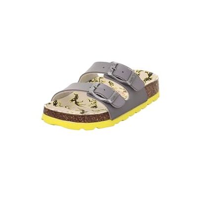 1800111 Superfit Kapcie chłopięce Fussbettpantoffel Low-Top, Szary wielokolorowy 2120, 7 UK Child 1800111 Superfit Kapcie chłopięce Fussbettpantoffel Low-Top, Szary wielokolorowy 2120, 7 UK Child