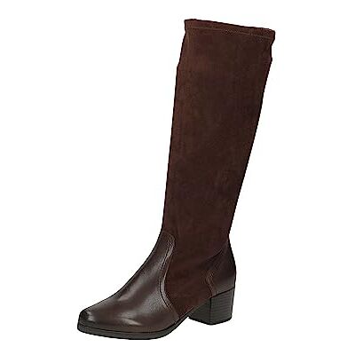 9-25517-41 Caprice Damskie kozaki na obcasie, Dk Brown Comb, 37.5 EU 9-25517-41 Caprice Damskie kozaki na obcasie, Dk Brown Comb, 37.5 EU