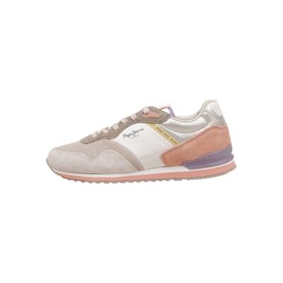 PLS40002591240 Pepe Jeans Damskie buty London Sand W Sneak, Szary (ICE Grey), 7 UK PLS40002591240 Pepe Jeans Damskie buty London Sand W Sneak, Szary (ICE Grey), 7 UK