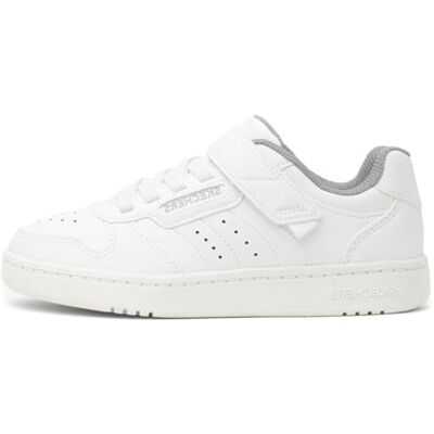 405638L Skechers Chłopięce buty sportowe Quick Street, białe, 40,5 EU, biały, 10 UK Child 405638L Skechers Chłopięce buty sportowe Quick Street, białe, 40,5 EU, biały, 10 UK Child