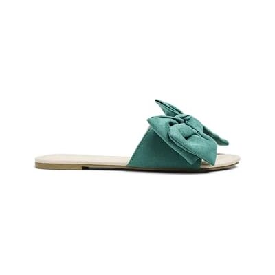 17156846-4714740 Pieces shoes Damskie sandały Pcshia Bow Hg, Pepper Green, 39 EU, zielony (Pepper Green), 39 EU 17156846-4714740 Pieces shoes Damskie sandały Pcshia Bow Hg, Pepper Green, 39 EU, zielony (Pepper Green), 39 EU