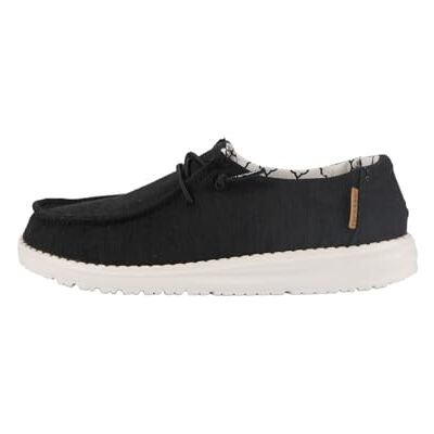 13012-4987-35 Hey Dude Wendy Youth, mokasyny damskie, Czarny (Black), 35 EU 13012-4987-35 Hey Dude Wendy Youth, mokasyny damskie, Czarny (Black), 35 EU