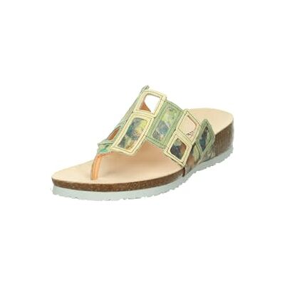 3-001136 Think! Julia Damen Lederfutter Mule, Green Combi 9010, 38 EU 3-001136 Think! Julia Damen Lederfutter Mule, Green Combi 9010, 38 EU
