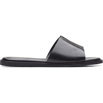 261668004065 Clarks Karsea Mule Womens Black Leather, 6.5 261668004065 Clarks Karsea Mule Womens Black Leather, 6.5