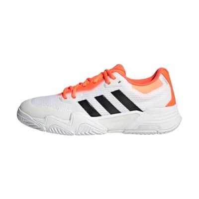 NKD55 adidas Mezczyzni Solematch Control 2 Tennis Shoes, ftwr white/core black/Lucid Orange, 45 1/3 EU NKD55 adidas Mezczyzni Solematch Control 2 Tennis Shoes, ftwr white/core black/Lucid Orange, 45 1/3 EU