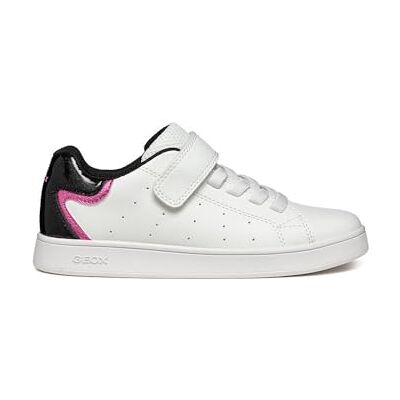 J36LRA0BCKC Geox J Eclyper Girl A, Trampki Dziewczyny, Biały, 33 EU J36LRA0BCKC Geox J Eclyper Girl A, Trampki Dziewczyny, Biały, 33 EU