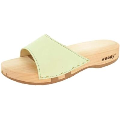 6051 Woody Damskie buty drewniane Heidi, zielone, rozmiar 42 EU, zielony, 42 EU 6051 Woody Damskie buty drewniane Heidi, zielone, rozmiar 42 EU, zielony, 42 EU