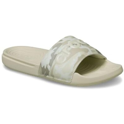 211863 Crocs Dzień Mężczyzn Kamuflaż Sandały Slajdów, Kość, 44 UK, kość, 41/42 EU 211863 Crocs Dzień Mężczyzn Kamuflaż Sandały Slajdów, Kość, 44 UK, kość, 41/42 EU
