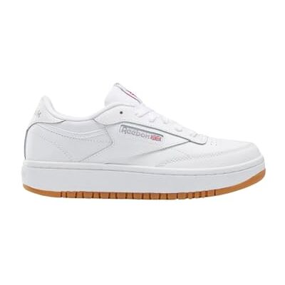 100008154 Reebok Dziewczęce buty sportowe Club C, biały, 38.5 EU 100008154 Reebok Dziewczęce buty sportowe Club C, biały, 38.5 EU