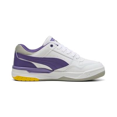400197 PUMA Unisex Rebound Retro Sneaker, Biały-Team fioletowo-żółty Sizzle, 4,5 UK, Puma Biały zespół fioletowy żółty skwiercz, 37.5 EU 400197 PUMA Unisex Rebound Retro Sneaker, Biały-Team fioletowo-żółty Sizzle, 4,5 UK, Puma Biały zespół fioletowy żółty skwiercz, 37.5 EU