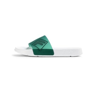 FFM0410 FILA Męskie sandały Morro Bay LUGO Slide, White-Posy Green, 45 EU, White Posy Green, 45 EU FFM0410 FILA Męskie sandały Morro Bay LUGO Slide, White-Posy Green, 45 EU, White Posy Green, 45 EU