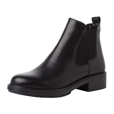 1-25009-43 Tamaris Chelsea damski obcas blokowy ze skóry, czarny, 41 EU 1-25009-43 Tamaris Chelsea damski obcas blokowy ze skóry, czarny, 41 EU