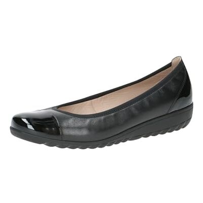 9-22103-41 CAPRICE Baleriny damskie , Black Nappa Co, 37 eu 9-22103-41 CAPRICE Baleriny damskie , Black Nappa Co, 37 eu