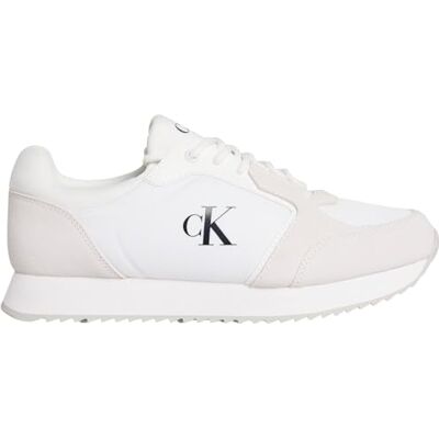 YW0YW0164402Z41 Calvin Klein Jeans Damskie skarpety do biegania Laceup Mg Nylon Mix Yw0yw01644 Low Top, Biały Jasny Biały Kremowy Biały, 7 YW0YW0164402Z41 Calvin Klein Jeans Damskie skarpety do biegania Laceup Mg Nylon Mix Yw0yw01644 Low Top, Biały Jasny Biały Kremowy Biały, 7