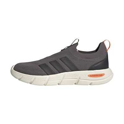 ONE17 adidas Mezczyzni CLOUDFOAM FLEX SLIP ON SHOES, charcoal/carbon/Dusky Orange, 42 EU ONE17 adidas Mezczyzni CLOUDFOAM FLEX SLIP ON SHOES, charcoal/carbon/Dusky Orange, 42 EU