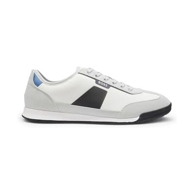 50563824 BOSS Nitan_Lowp_TXMX 10280114 01 Low-Profile Trainers, Open Grey, 40 EU 50563824 BOSS Nitan_Lowp_TXMX 10280114 01 Low-Profile Trainers, Open Grey, 40 EU