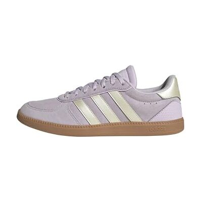 NKA01 adidas Kobiety BREAKNET SLEEK SHOES, ice lavender/Ice Gold Met./GUM10, 36 EU NKA01 adidas Kobiety BREAKNET SLEEK SHOES, ice lavender/Ice Gold Met./GUM10, 36 EU