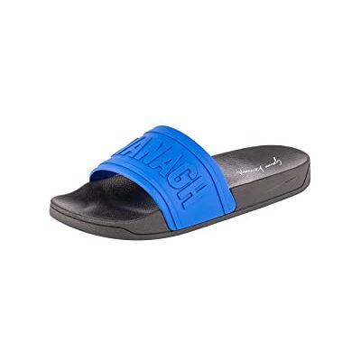 GKM002901 Gianni Kavanagh Męskie sandały Blue Kavanagh Sliders Slide, niebieski, 45 EU GKM002901 Gianni Kavanagh Męskie sandały Blue Kavanagh Sliders Slide, niebieski, 45 EU