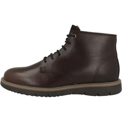U56M7B000FF Geox Męskie buty U Pove Ankle Boot, ciemnobrązowy, 43 EU U56M7B000FF Geox Męskie buty U Pove Ankle Boot, ciemnobrązowy, 43 EU